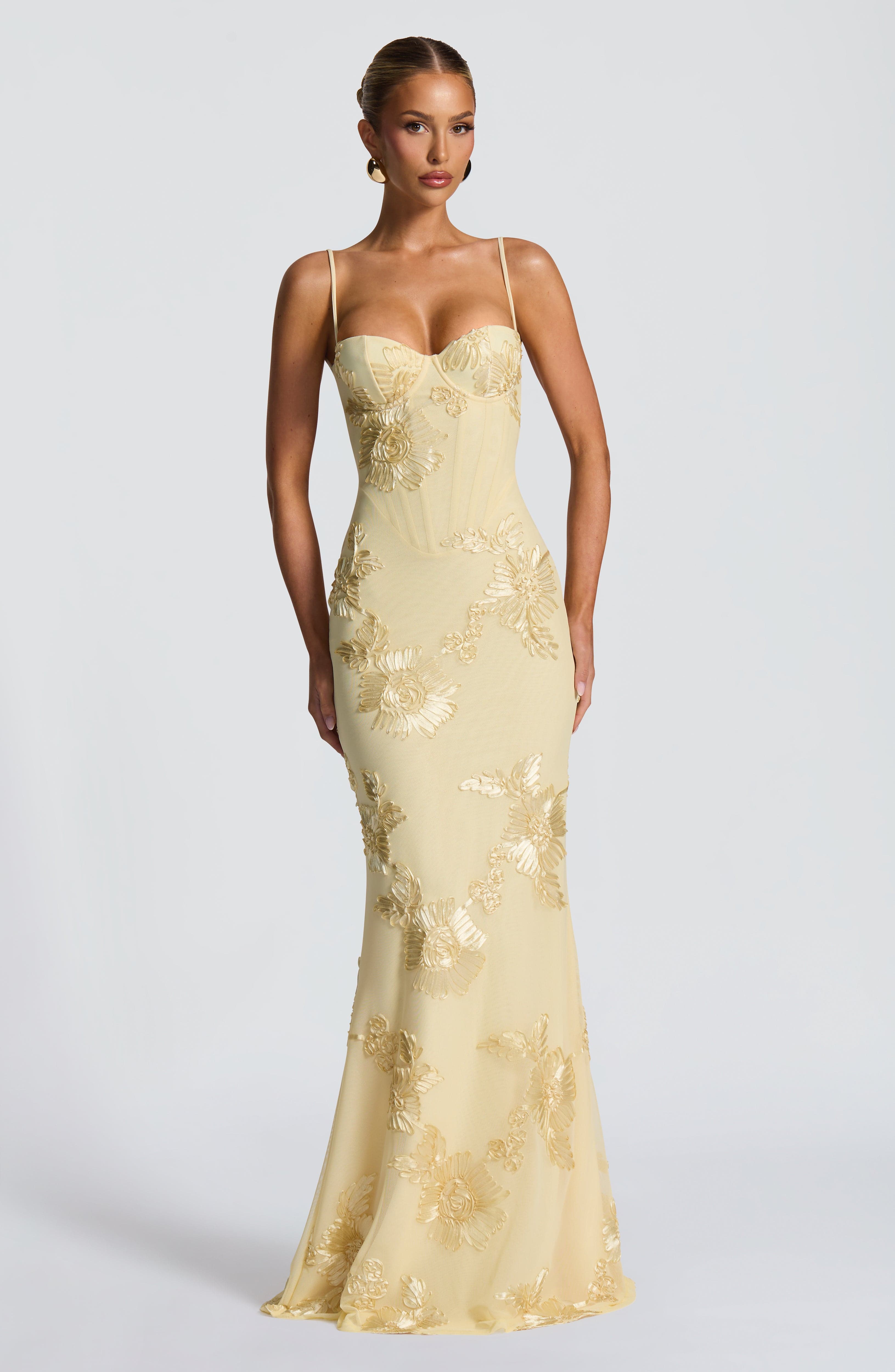 Velour Maxi Dress