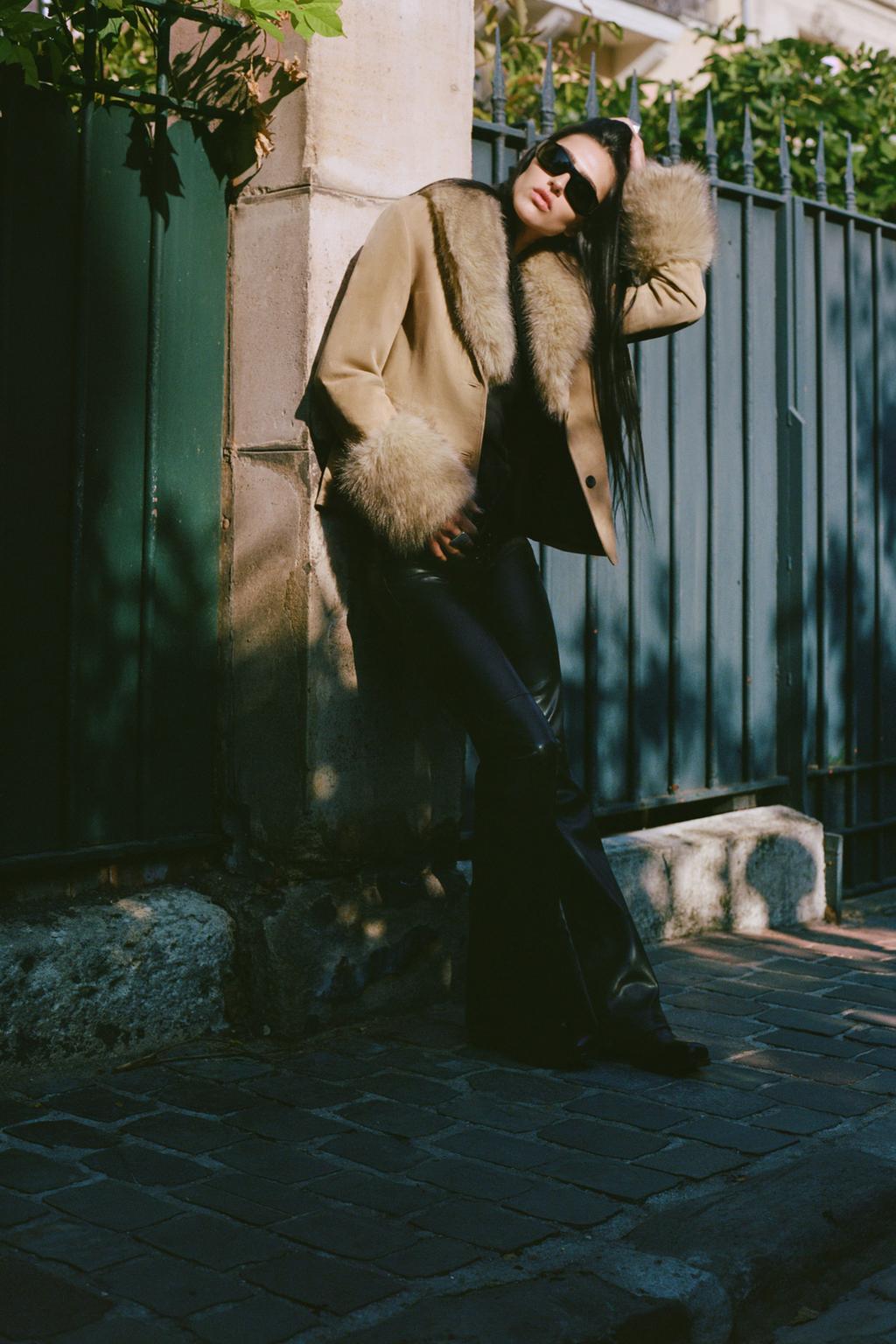 Izara Suede Coat