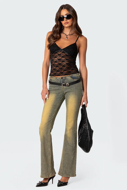Azalea Lace Top