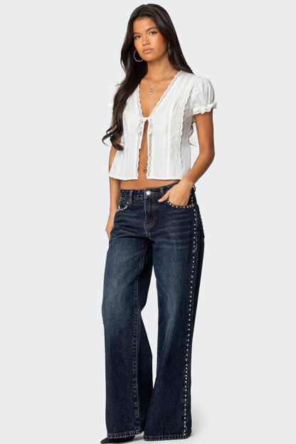 Clementine Lace Top