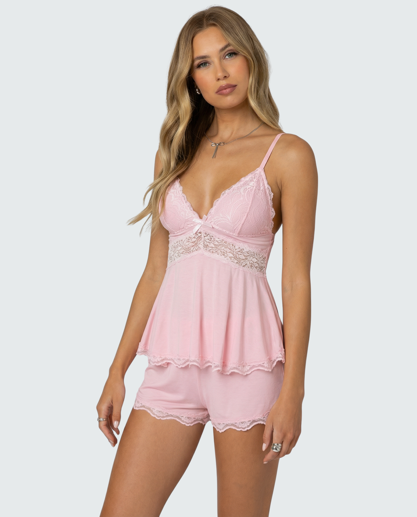 Blush Romance Cami Set