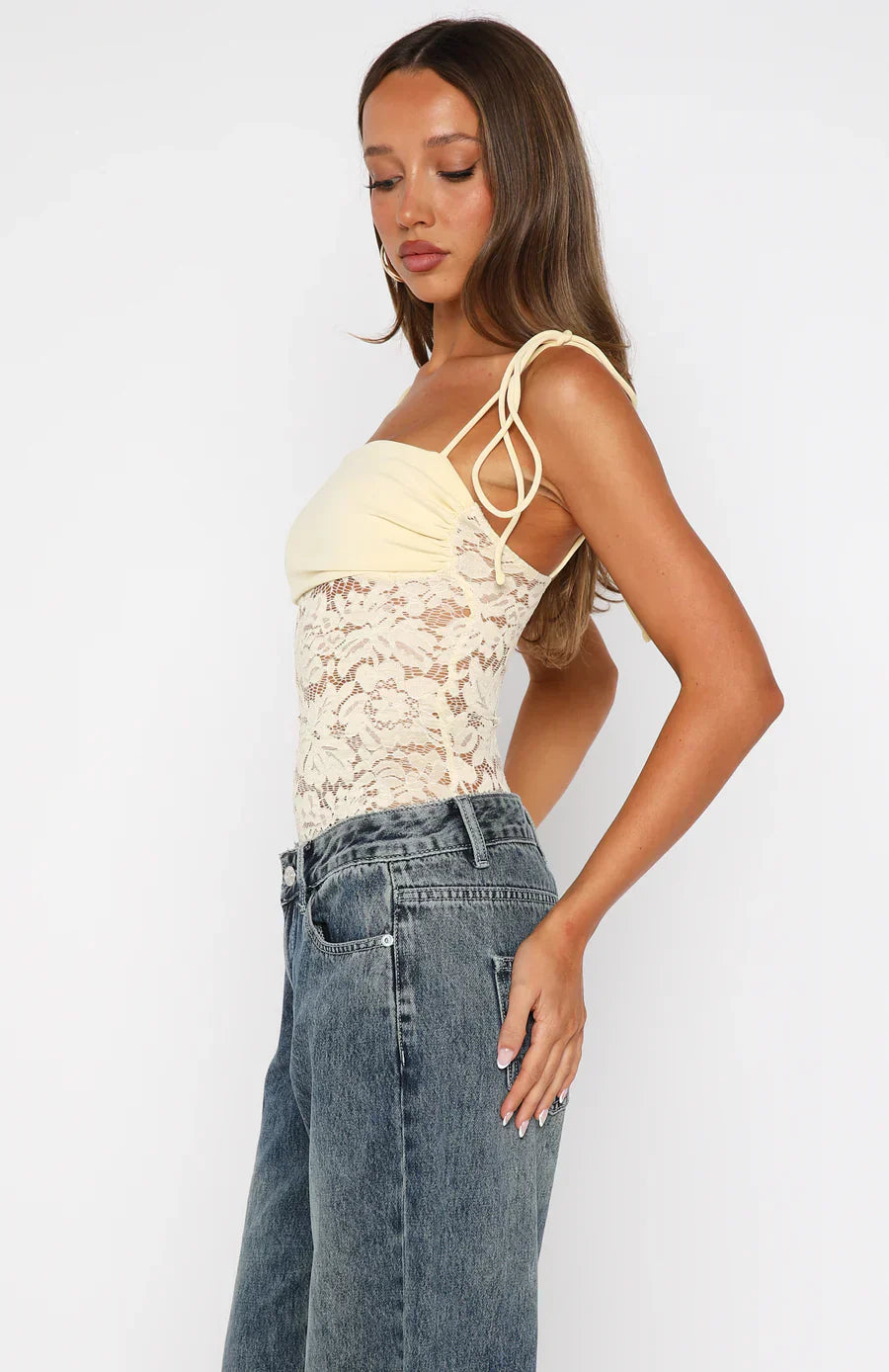 Tansy Lace Top