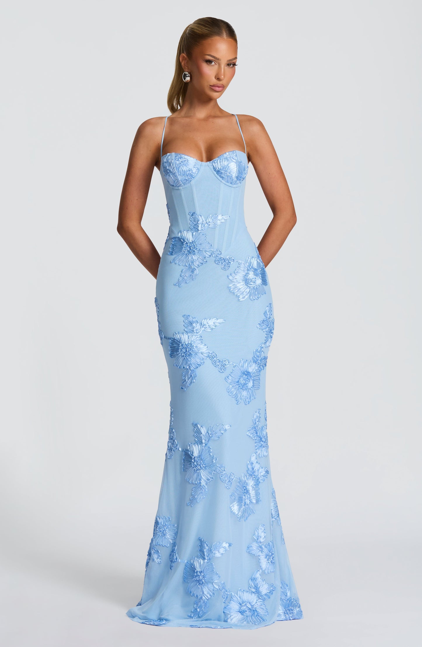 Velour Maxi Dress